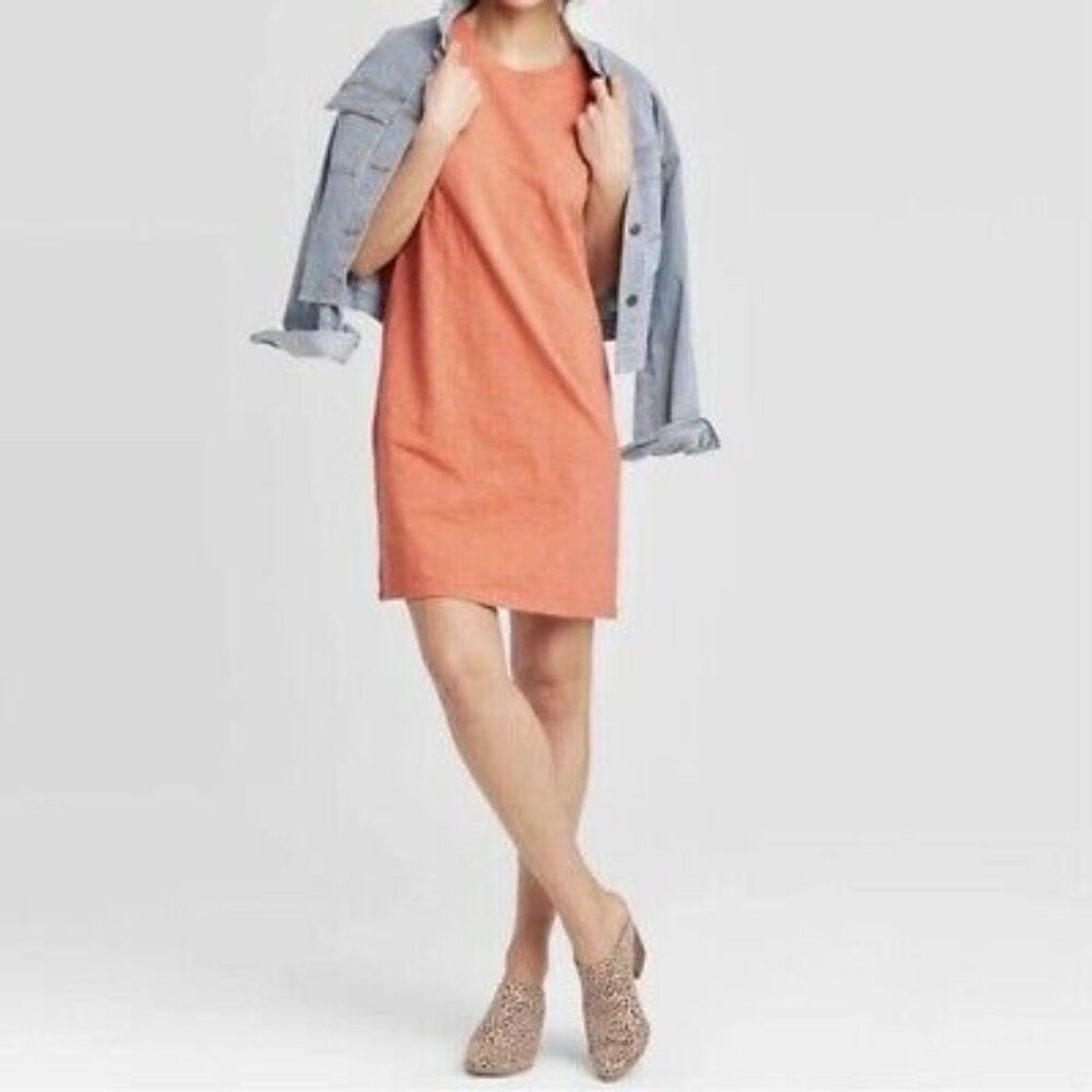 Universal Thread Short Sleeve T-Shirt Dress, S